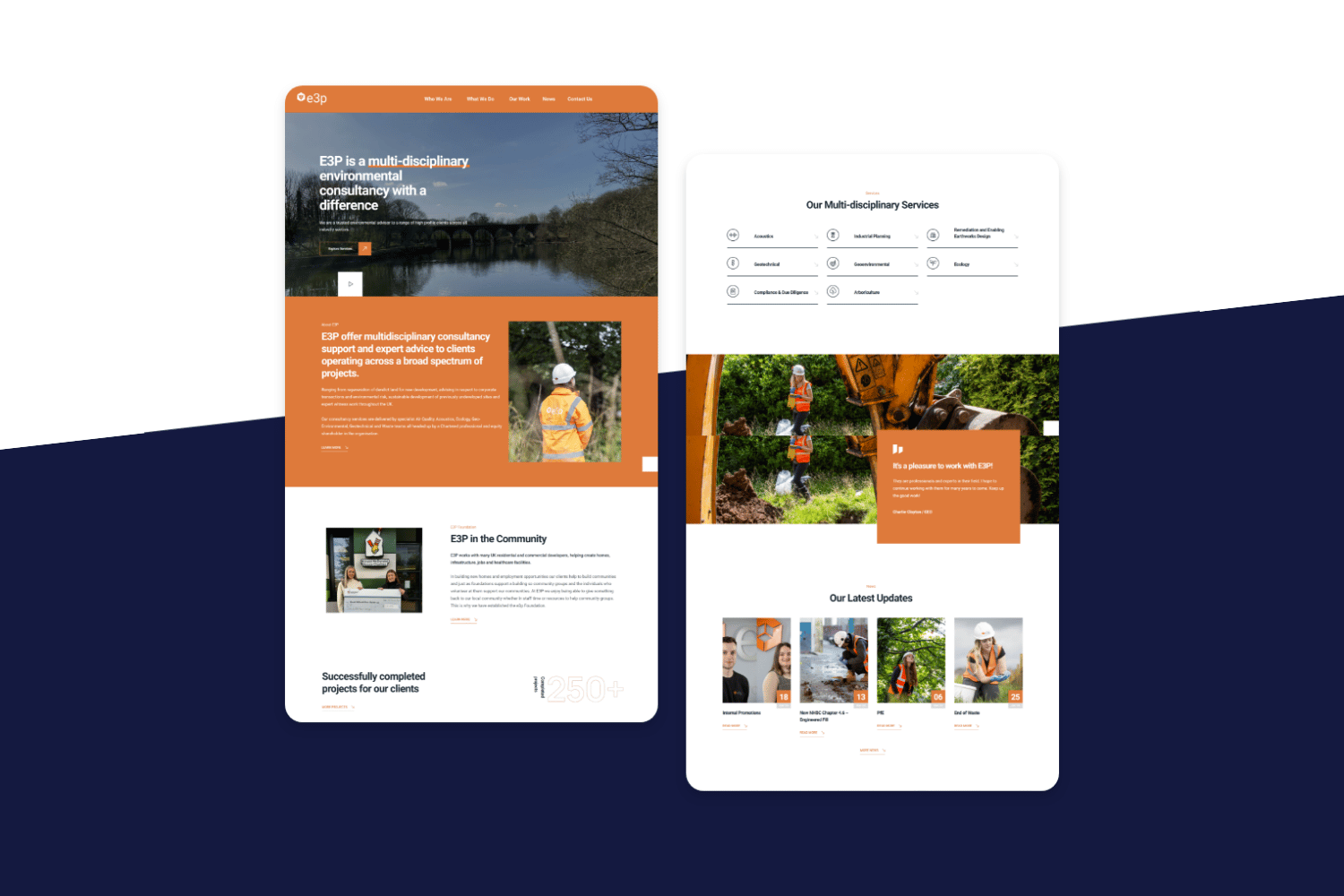 Read more about the article E3P Selects REMM for Website Redesign